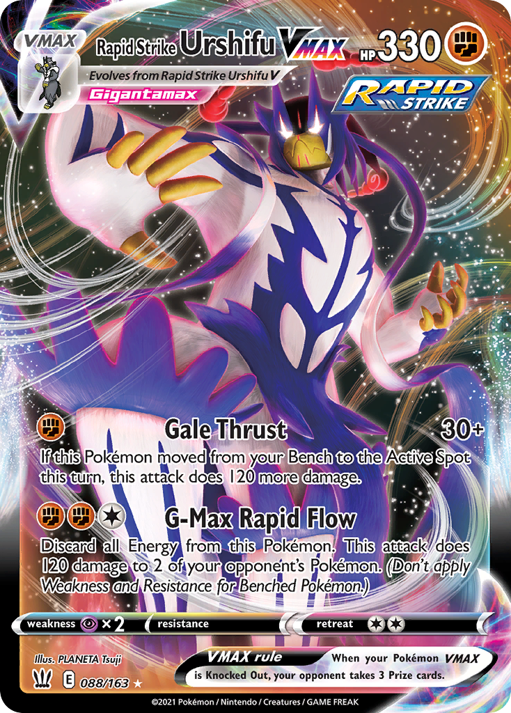 Rapid Strike Urshifu VMAX from Battle Styles