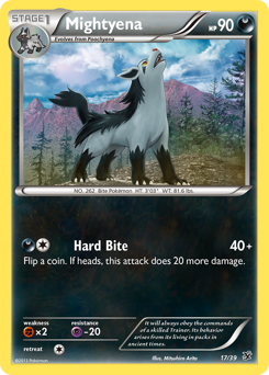 Mightyena from Kalos Starter Set