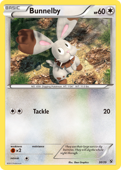 Bunnelby from Kalos Starter Set