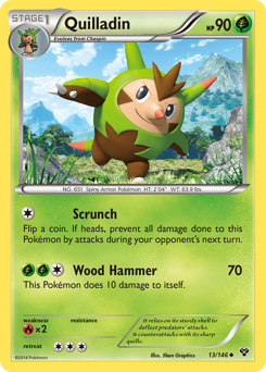 Quilladin from XY