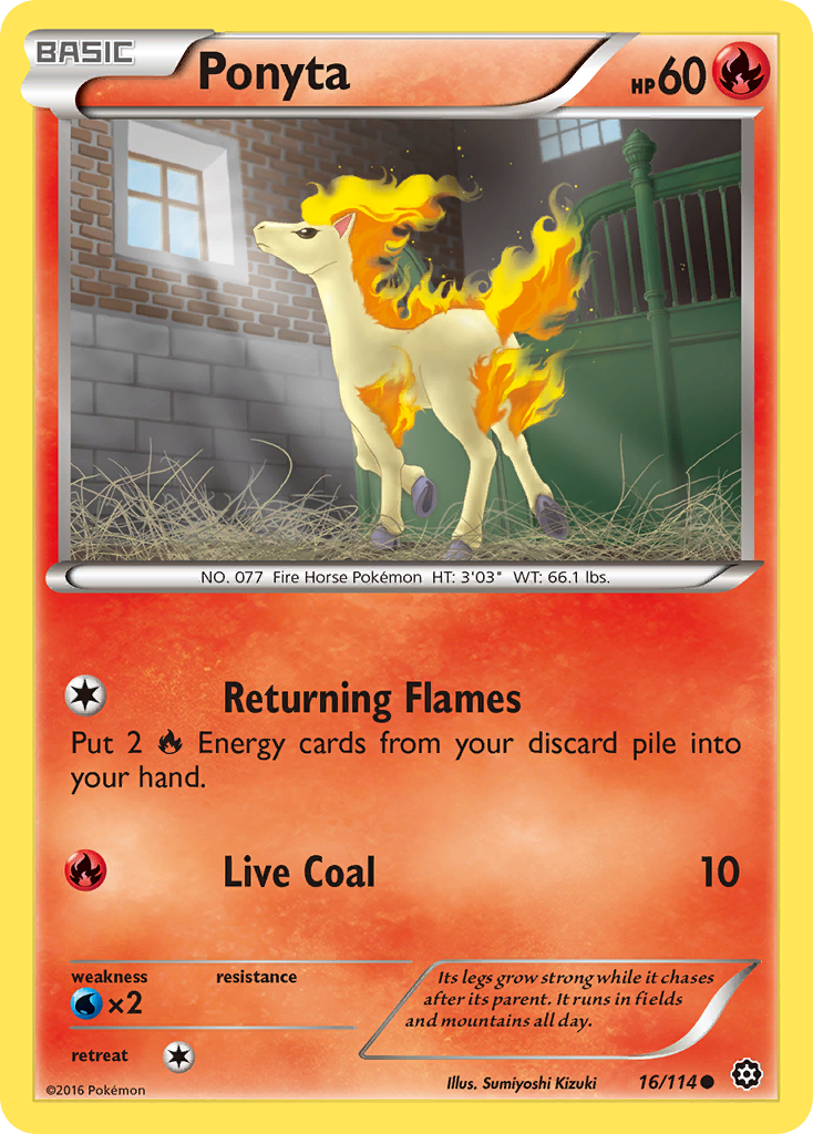 Ponyta from Steam Siege