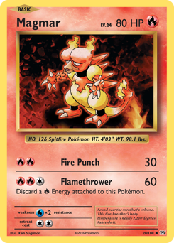 Magmar from Evolutions
