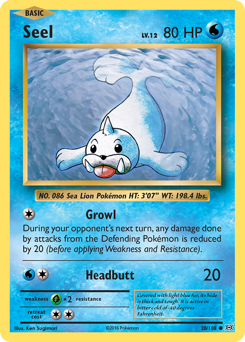 Seel from Evolutions