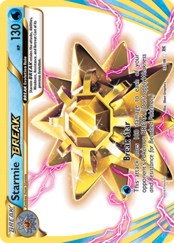 Starmie BREAK from Evolutions