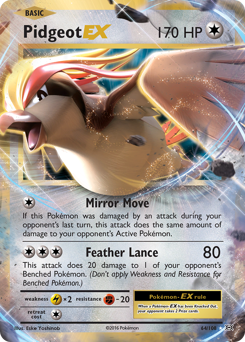 Pidgeot-EX from Evolutions