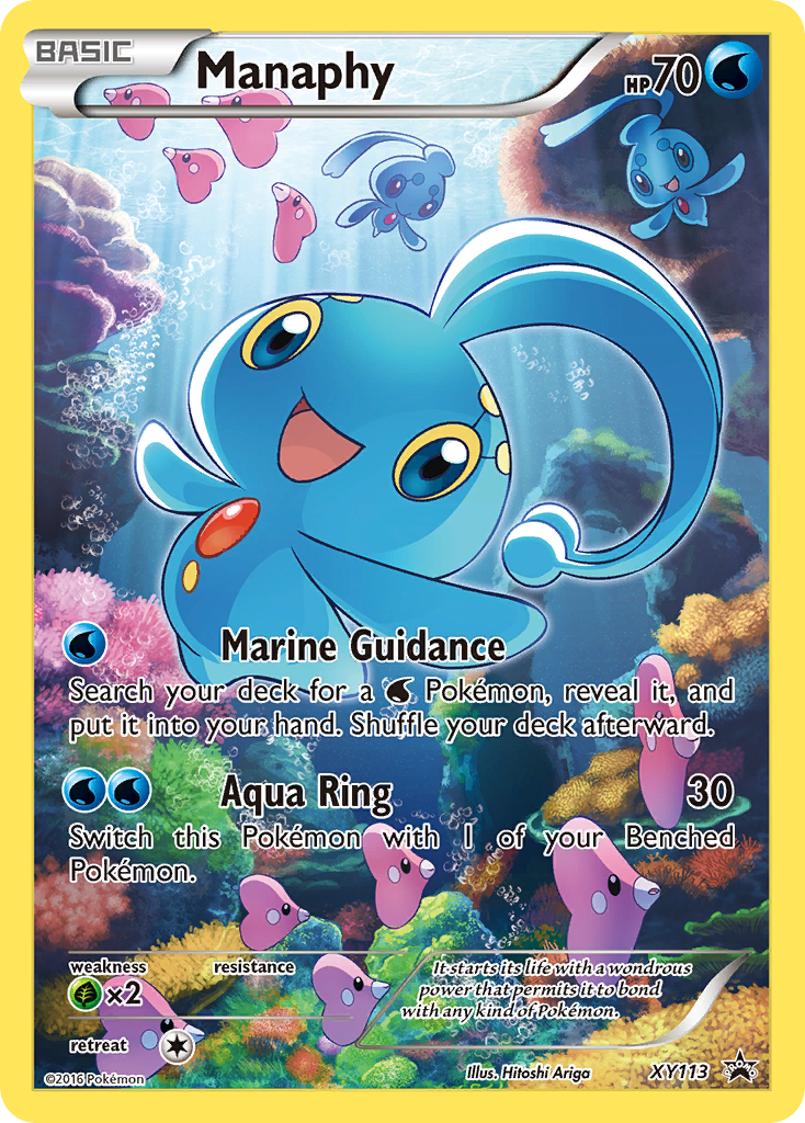 Manaphy from XY Black Star Promos
