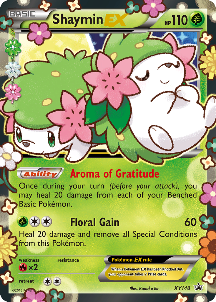 Shaymin-EX from XY Black Star Promos