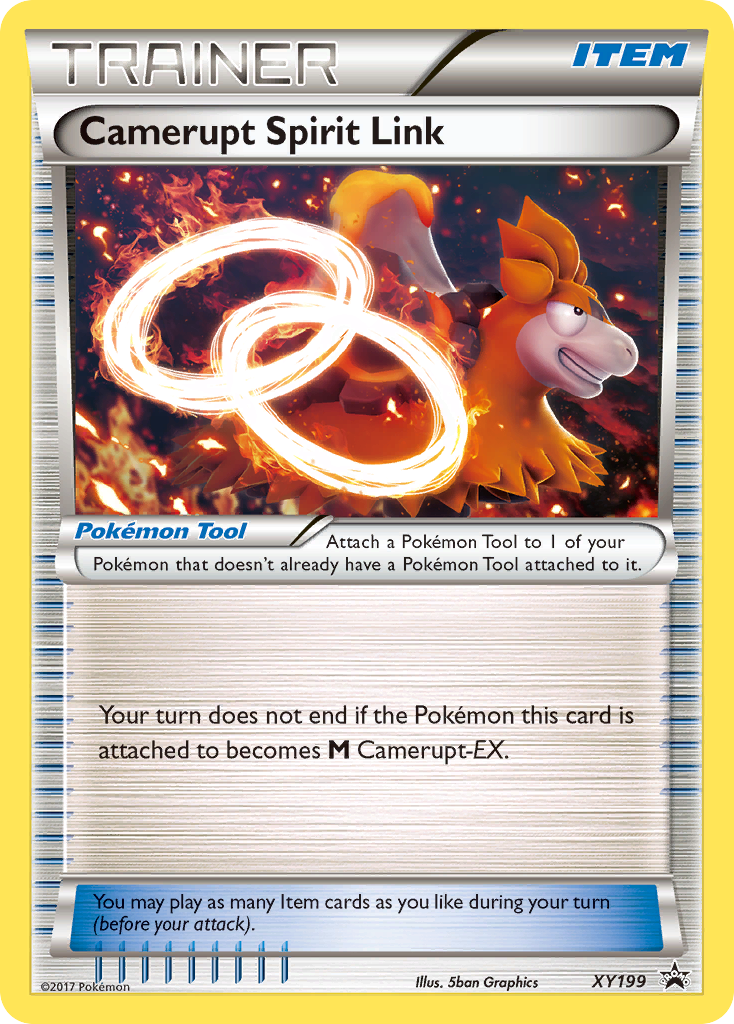 Camerupt Spirit Link from XY Black Star Promos