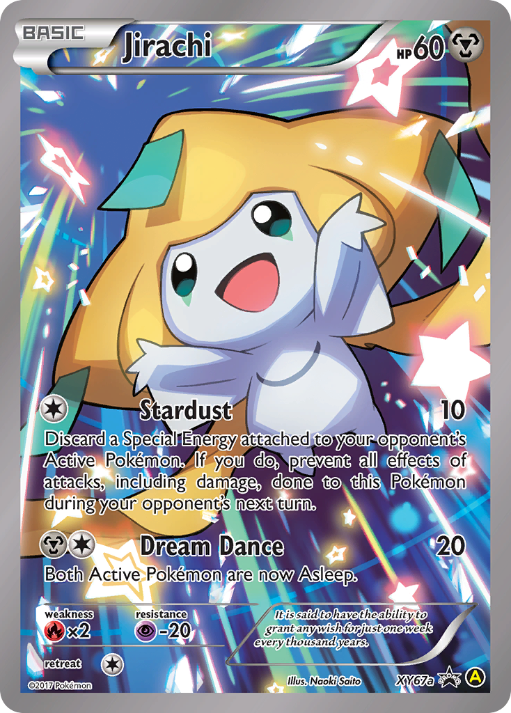 Jirachi from XY Black Star Promos