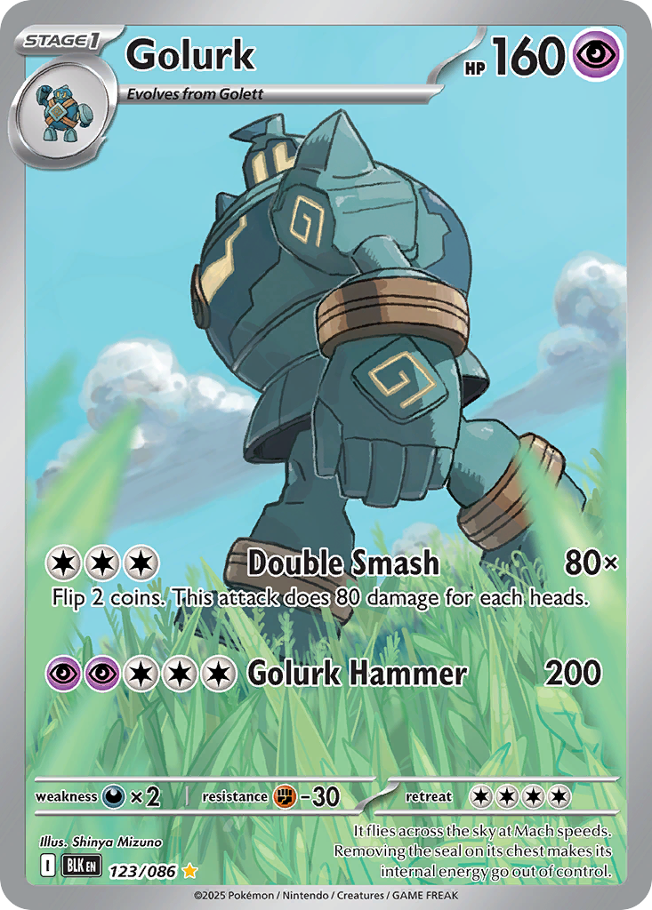 Golurk from Black Bolt