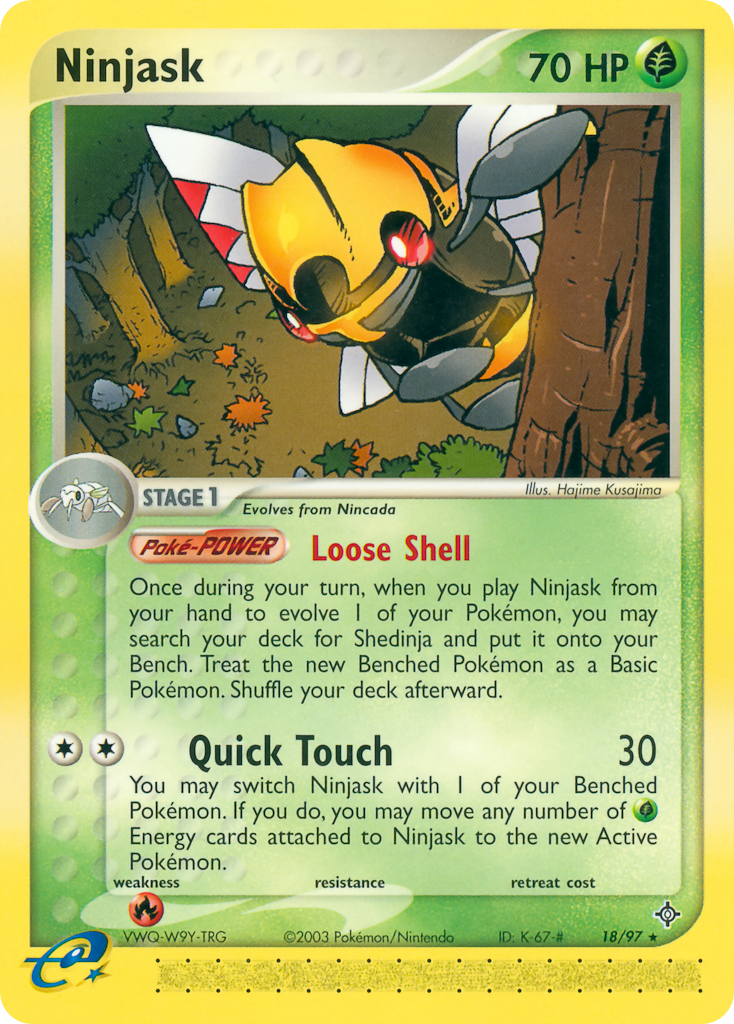 Ninjask from Dragon