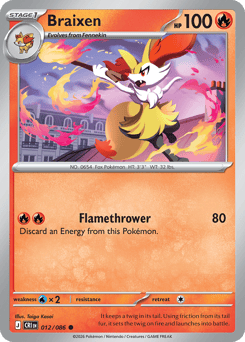 Braixen from Chaos Rising