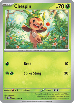 Chespin from Chaos Rising