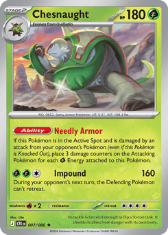 Chesnaught from Chaos Rising