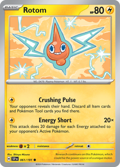 Rotom from Surging Sparks