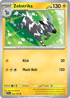 Zebstrika from Surging Sparks