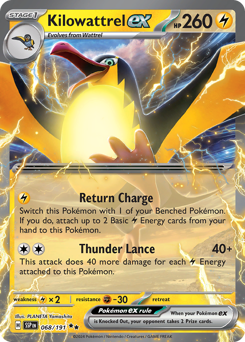 Kilowattrel ex from Surging Sparks