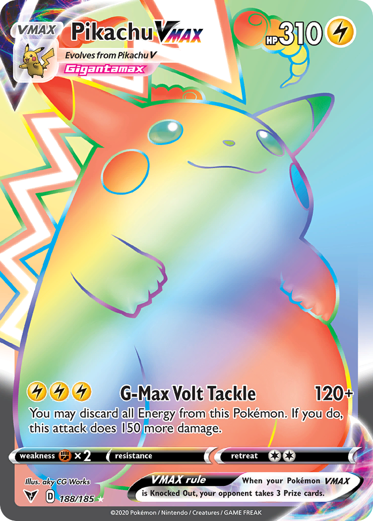 Pikachu VMAX from Vivid Voltage