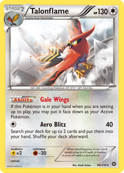 Talonflame from Steam Siege